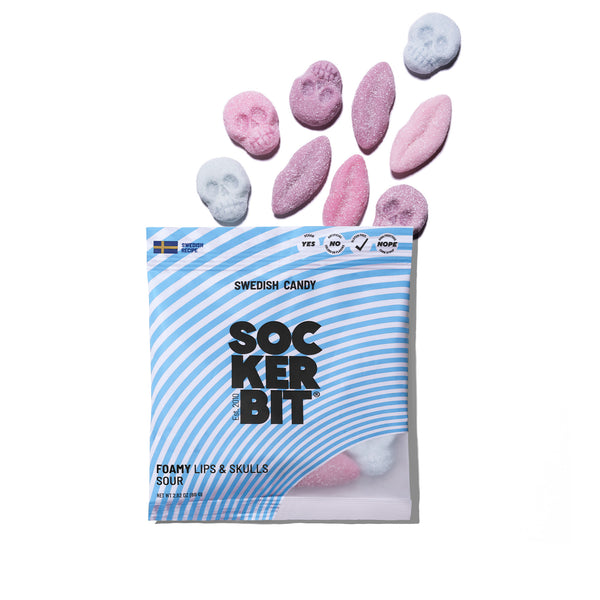 Sour Foamy Lips N Skulls