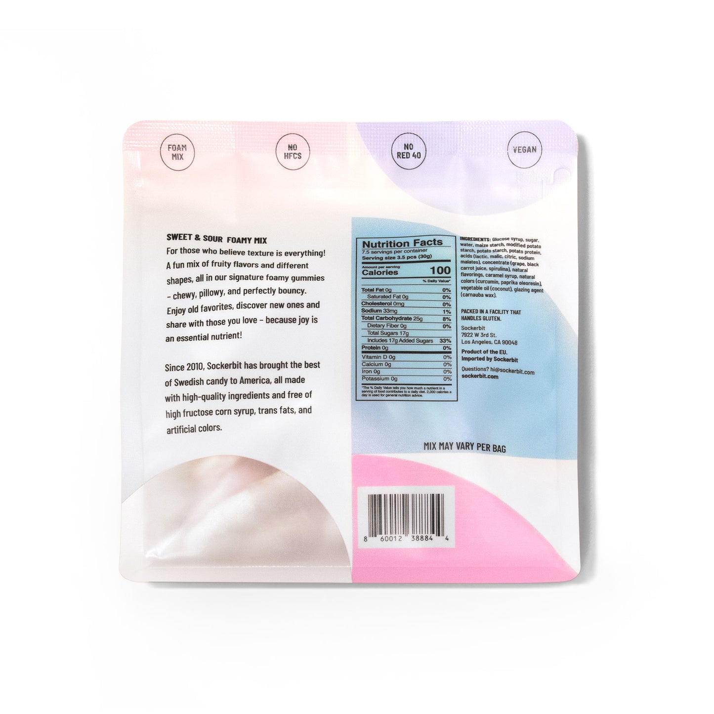 Sweet and Sour Foamy Mix