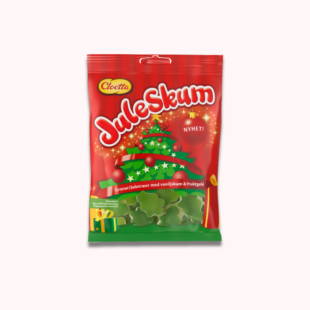 Cloetta Juleskum Marshmallow Christmas Trees