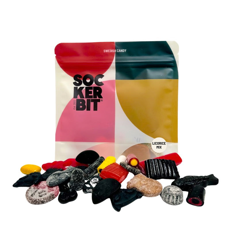 Licorice Mix Scandi Candy Pouch