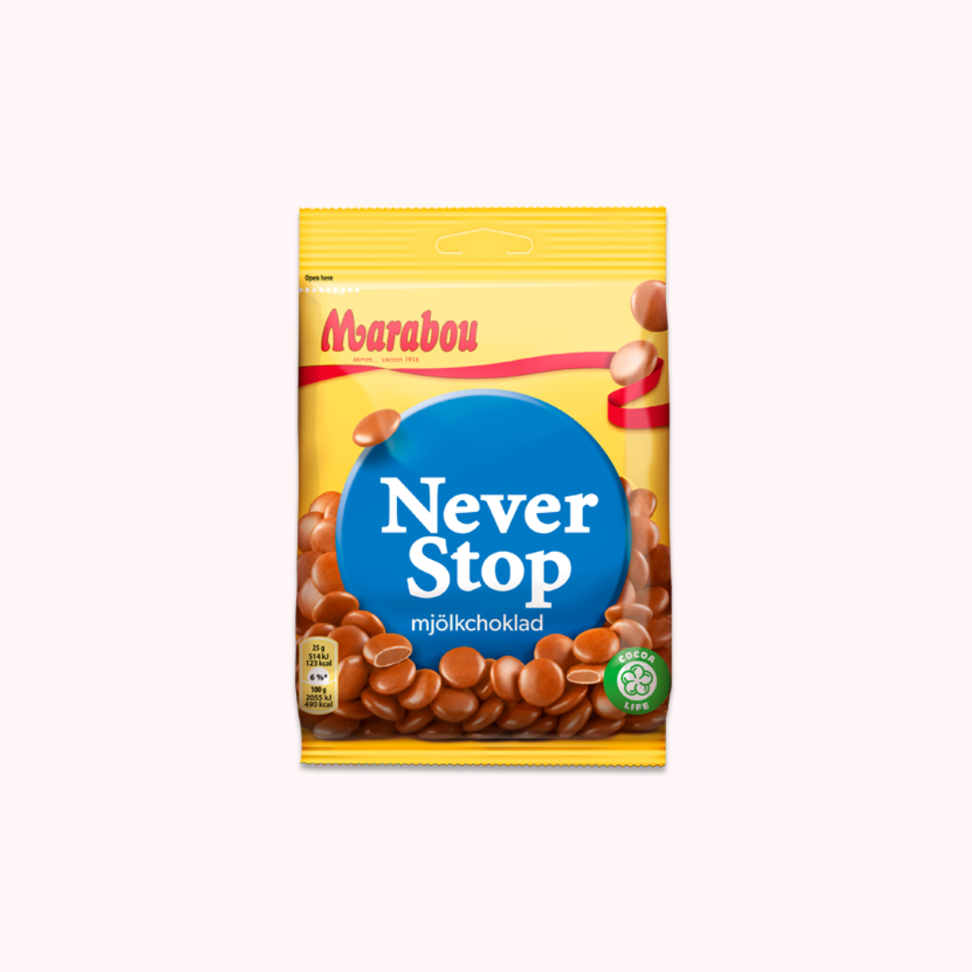 Marabou Never stop