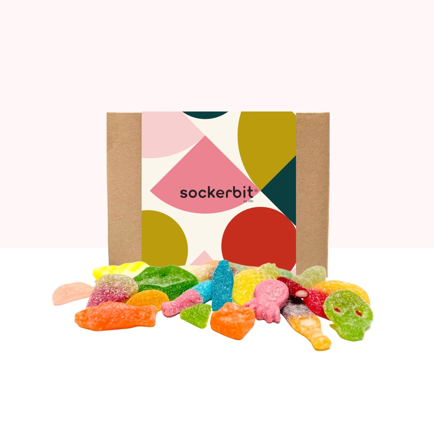 Christmas Sour Candy Mix Box Sockerbit