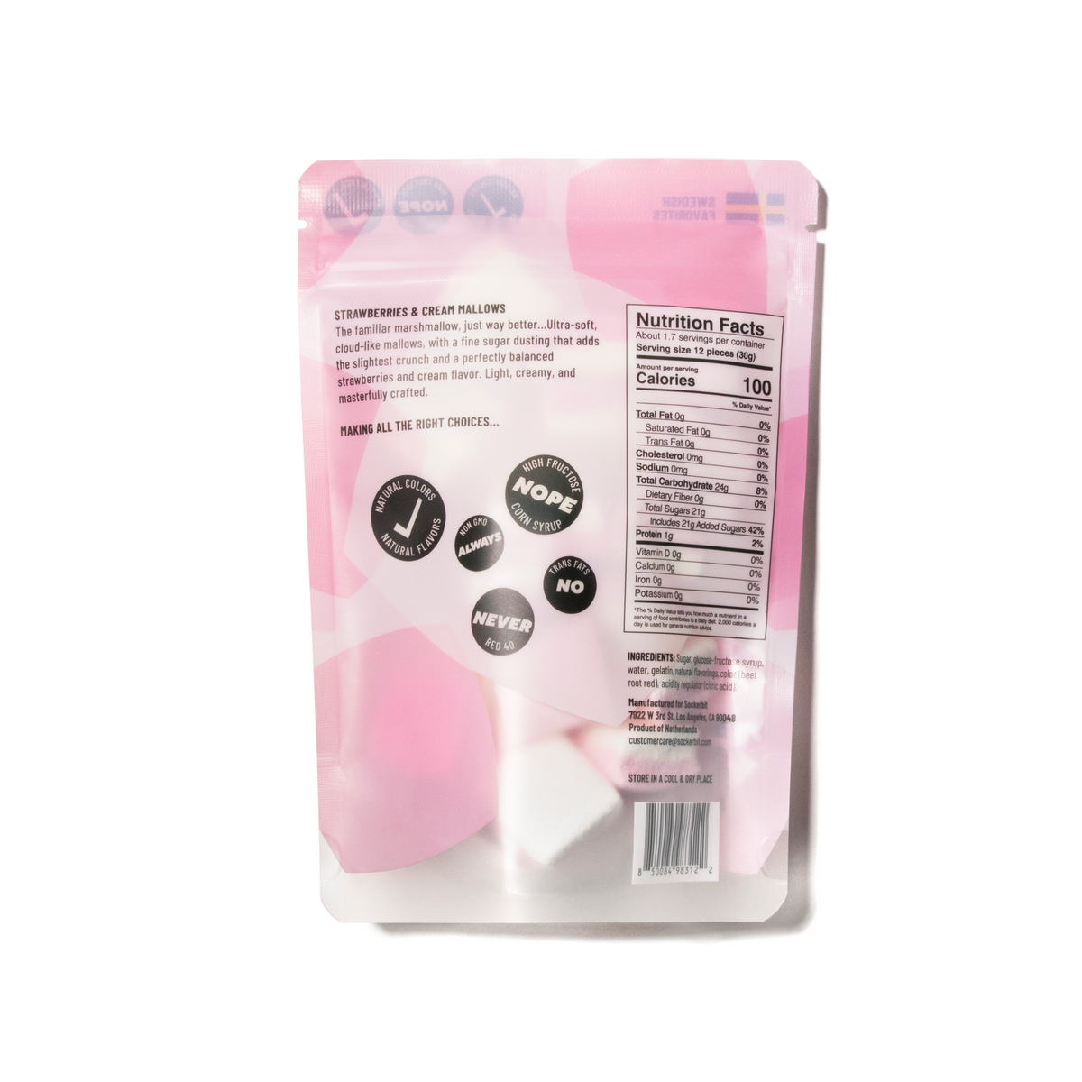 Strawberries & Cream Mallows-2oz