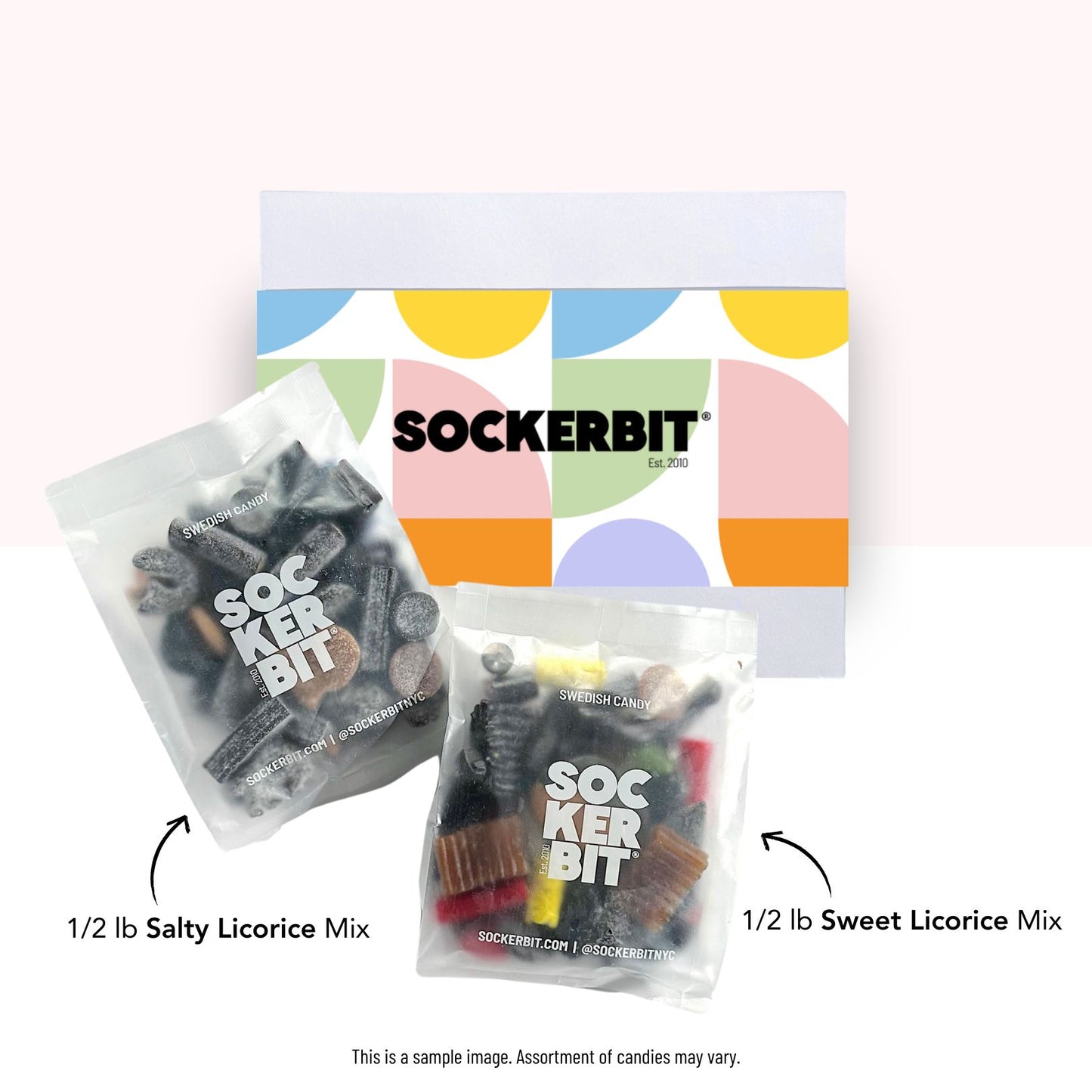 Sweet & Salty Licorice Mix Gift Box (Core Sleeve)