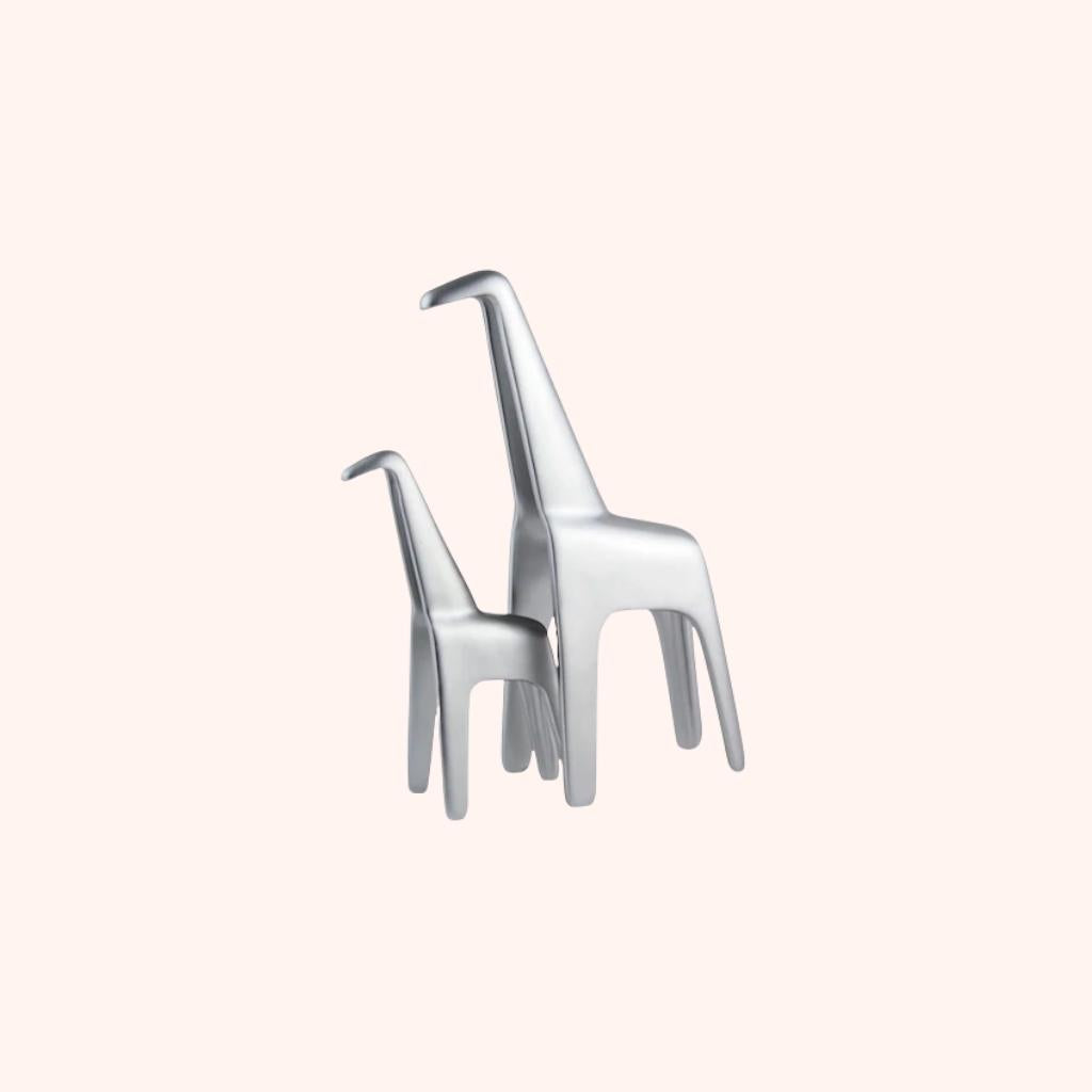 Giraffe Set Silver