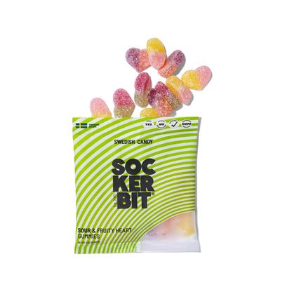 Sour & Fruity Heart Gummies