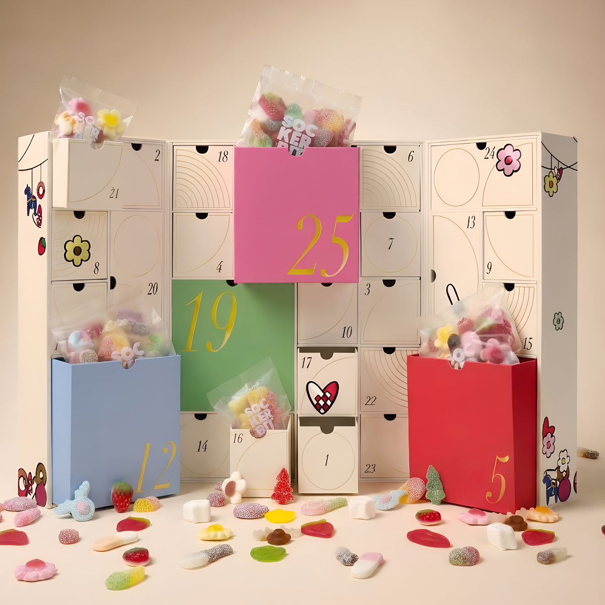 Multi-Color Advent Calendar