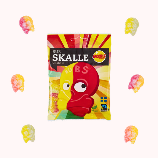 Bubs Sour Micro Skulls