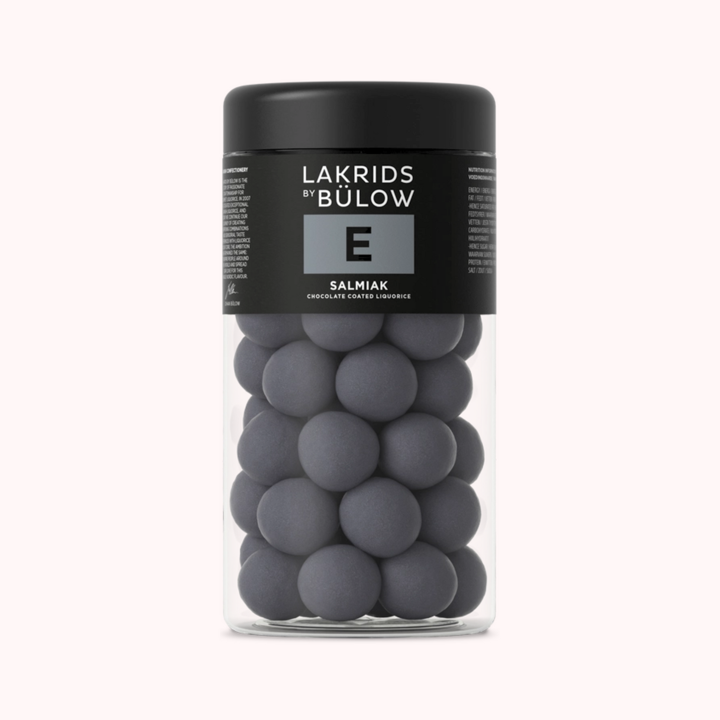 E - Salmiak (Salty) Lakrids by Bülow