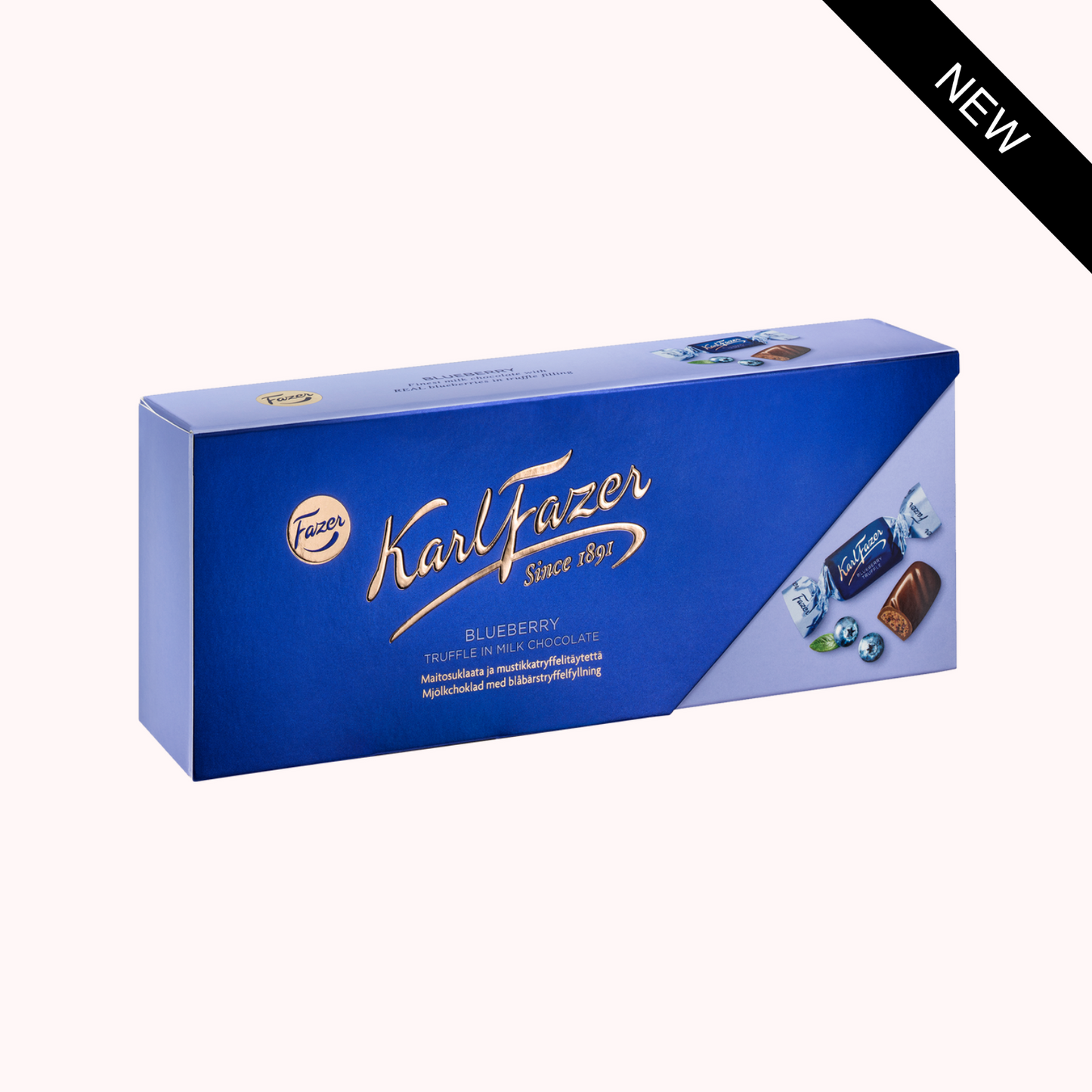 Fazer Blueberry Truffle Milk Chocolate Box