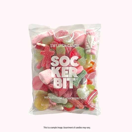 Holiday Sweet & Sour Mix Candy Bulk Bag 1 LB