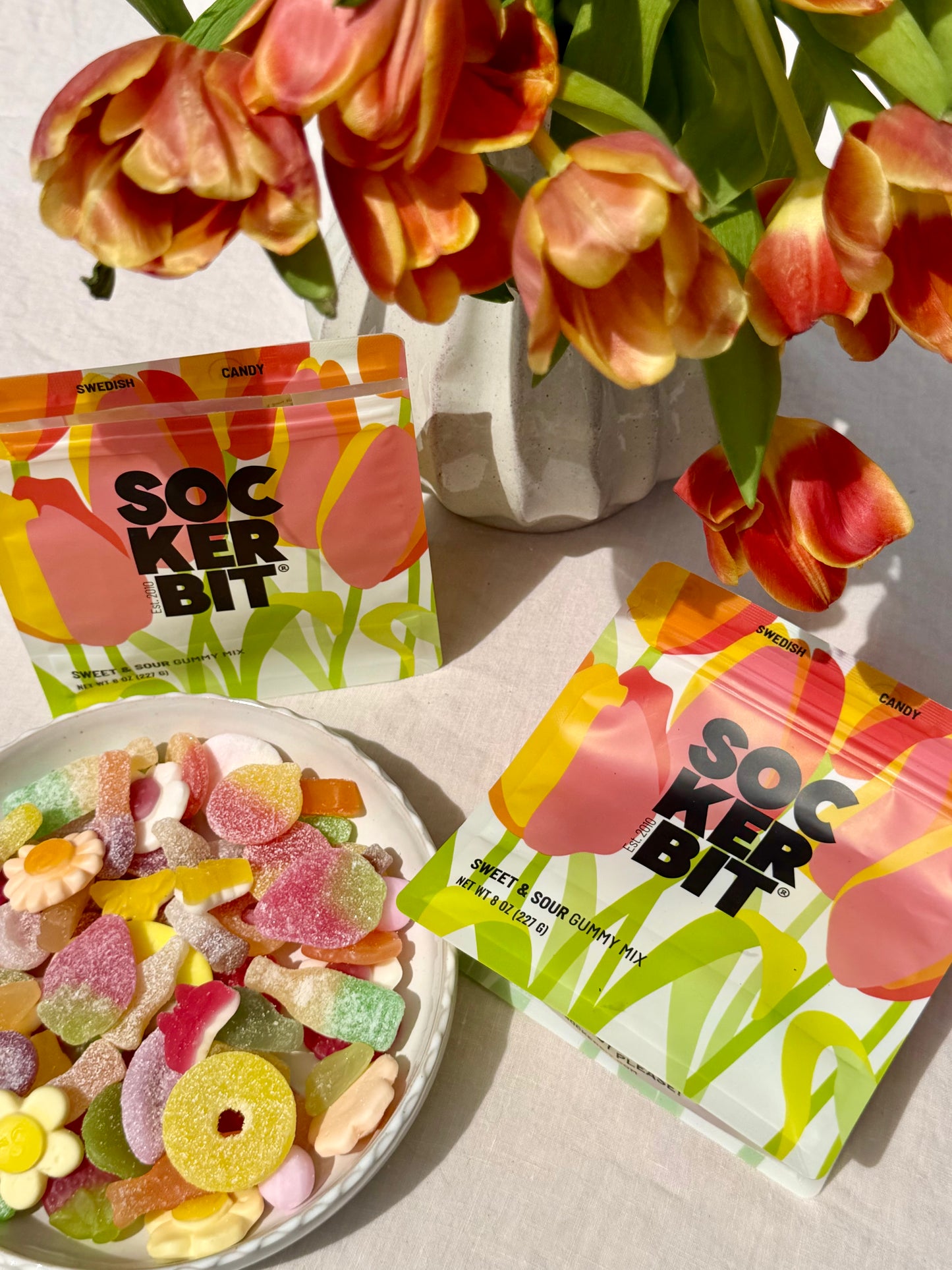 Spring Mix Swedish Candy Pouch