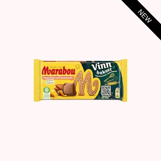 Marabou Gingerbread Orange 185g