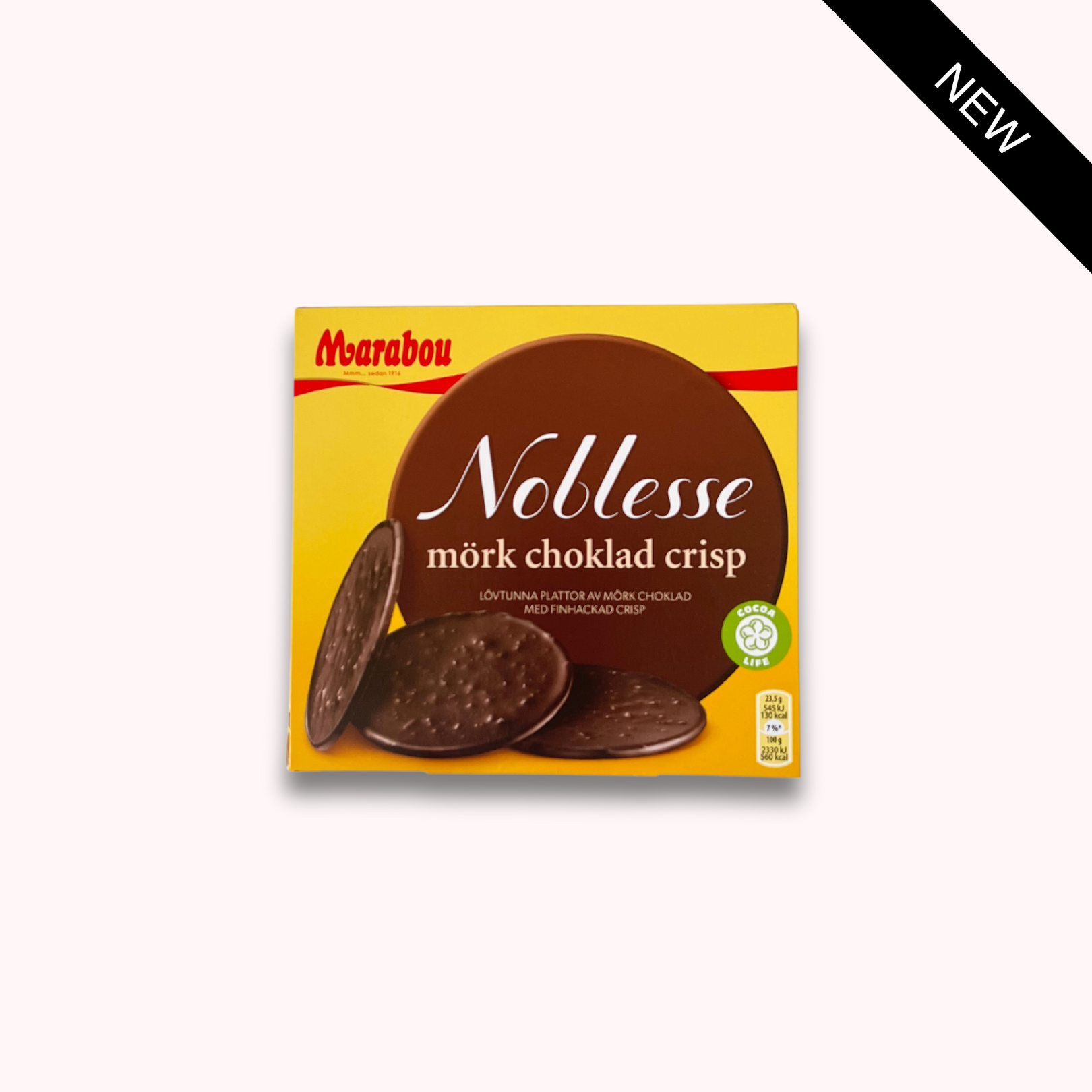 Noblesse dark chocolate crisp