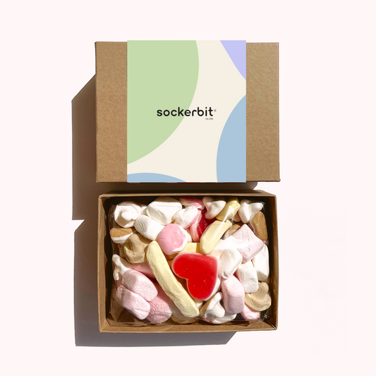 Marshmallow Mix Gift Box (Green/Blue)