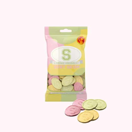 S-Märke Surt Skum (sour foam candy)