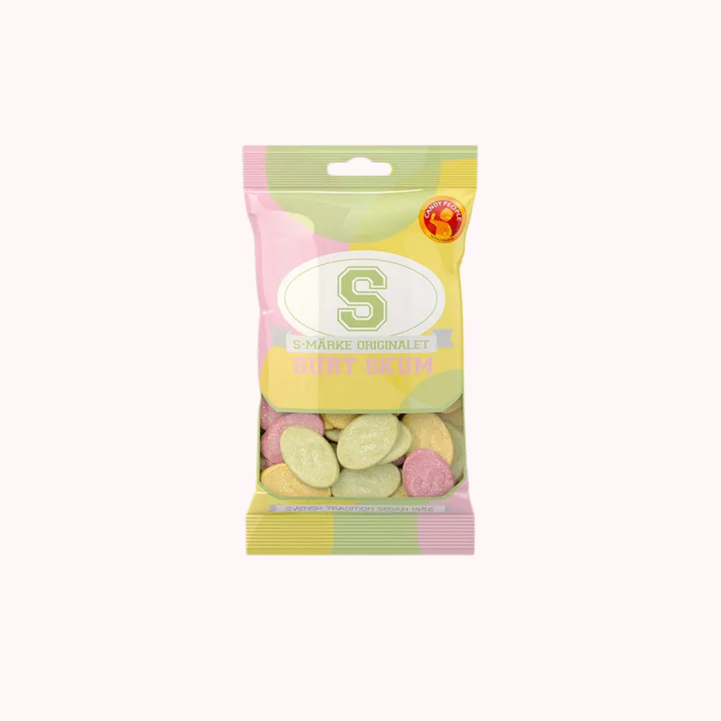 S-Märke Surt Skum (sour foam candy)