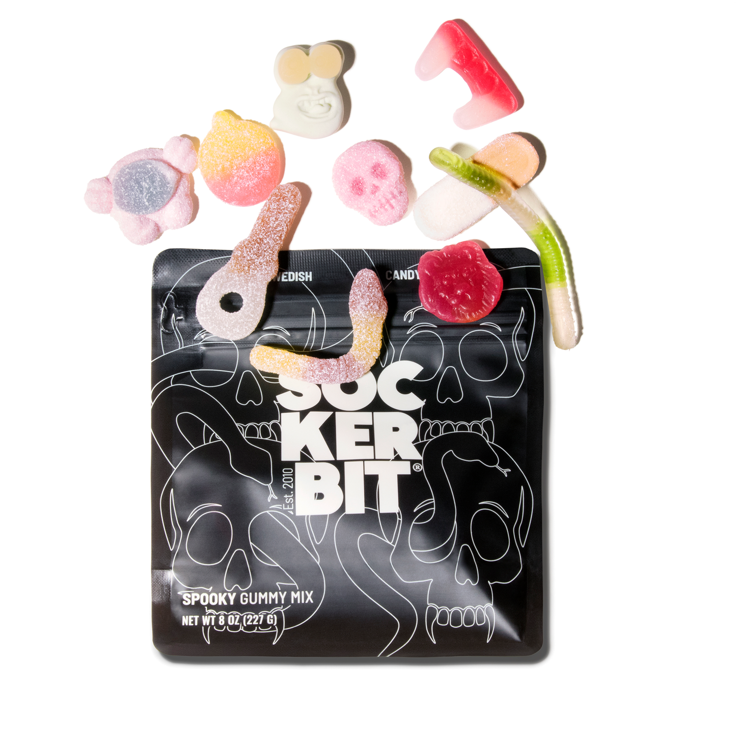 Spooky Gummy Mix Candy Pouch