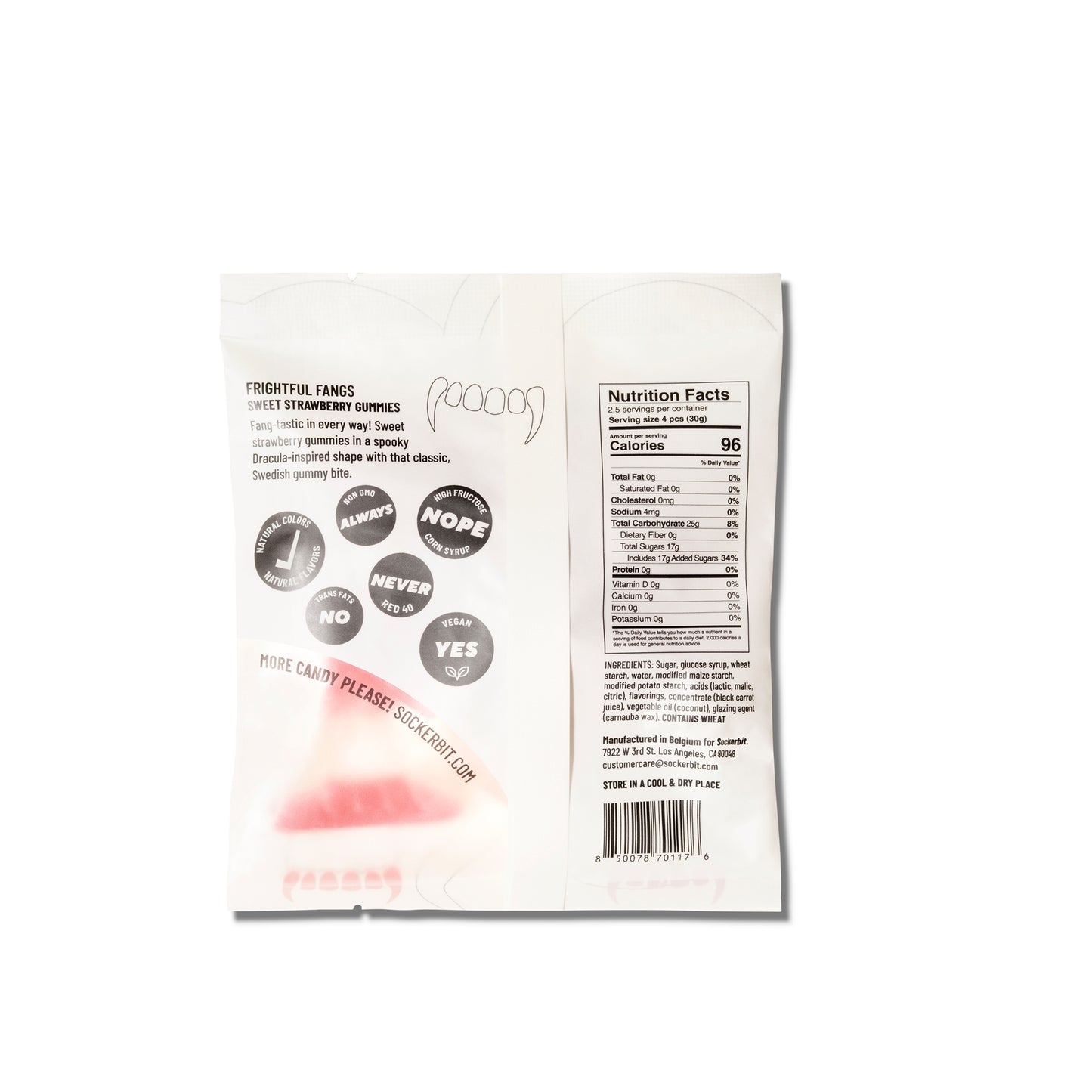 Strawberry Frightful Fangs - 2.8 oz