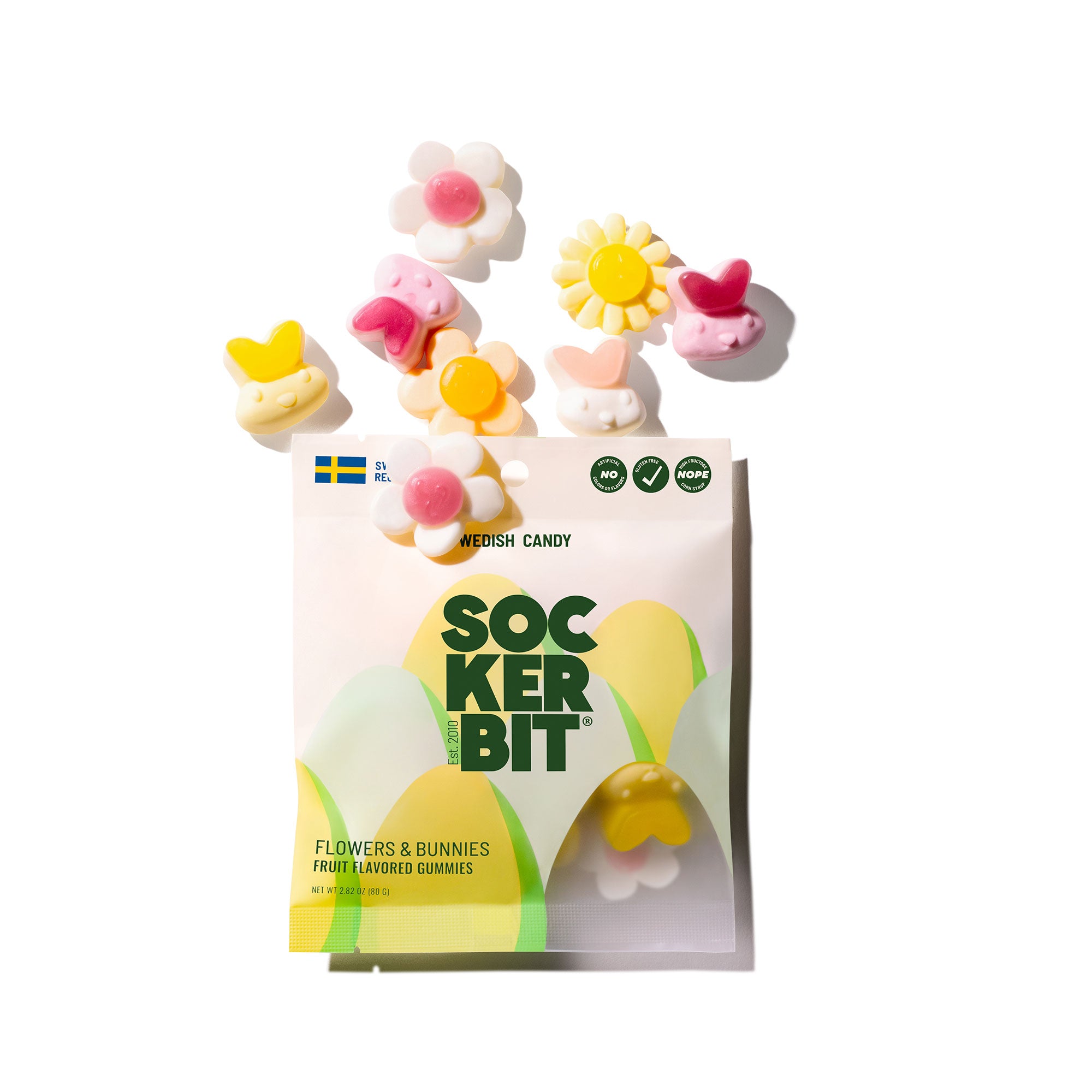 4✳B  Dot Bunny CandyStripeBunny Easter Flowers & Bunnies - 2.8 oz – SOCKERBIT