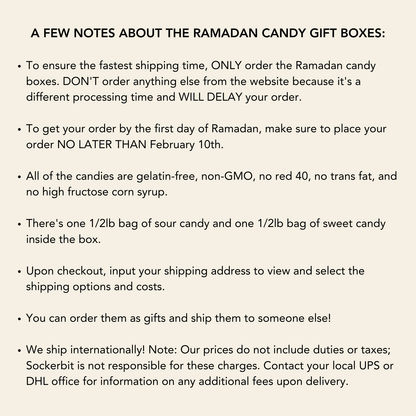 Ramadan Candy Gift Box