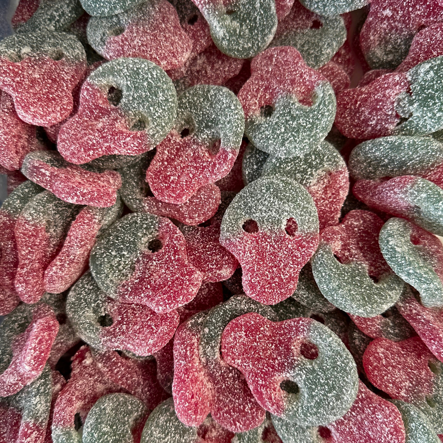 Sour Watermelon Skulls