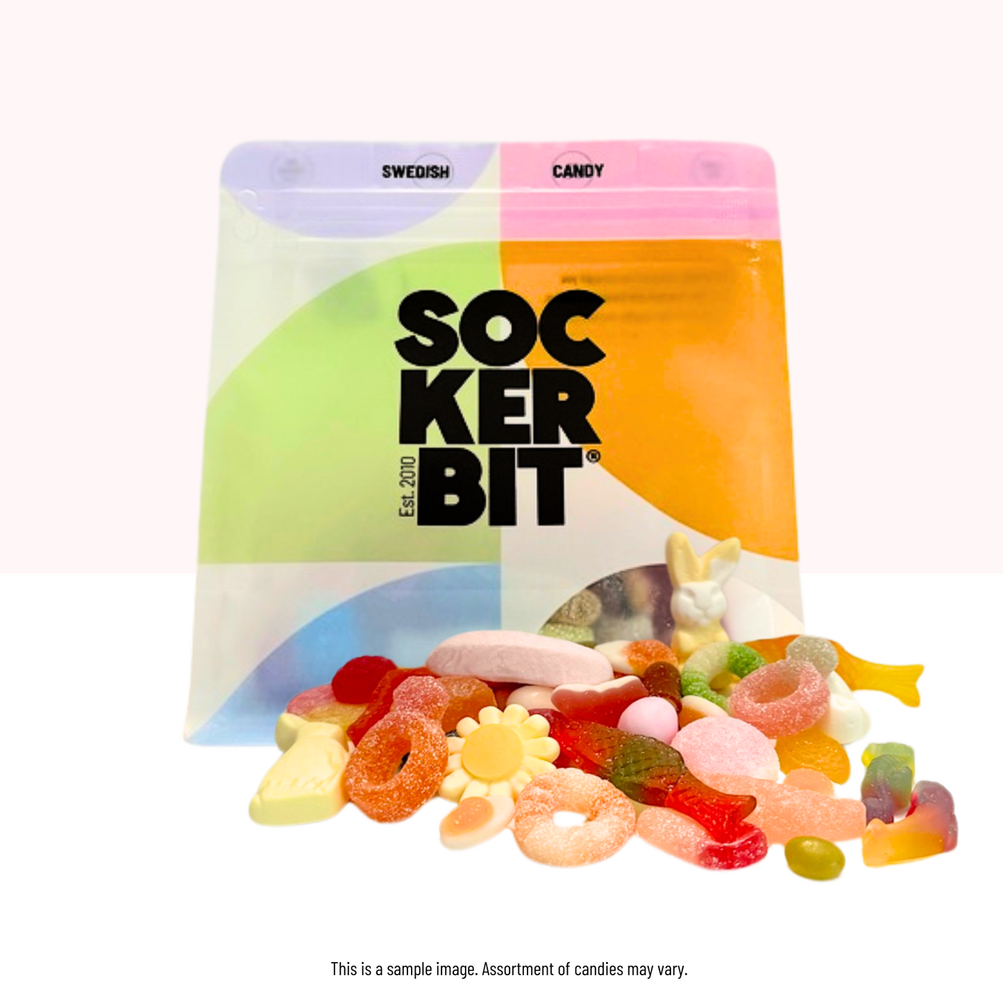 Spring Mix Swedish Candy Pouch