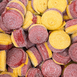 Sour Strawberry Lemon Belt Rolls