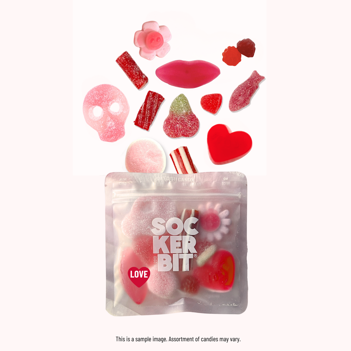 Valentine's Candy Favor Bag