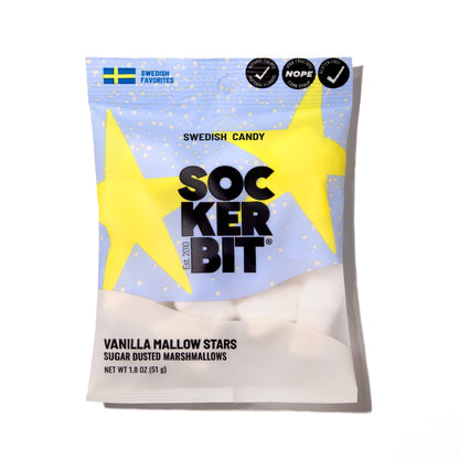 Vanilla Mallow Stars Sugar-Dusted Marshmallows