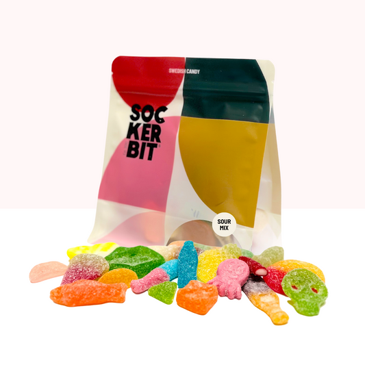 Swedish Winter Edition Sour Mix Pouch Candy