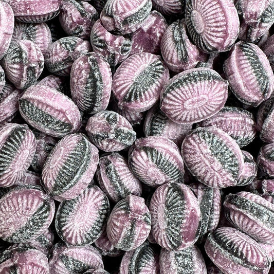 Violet Licorice hard candy