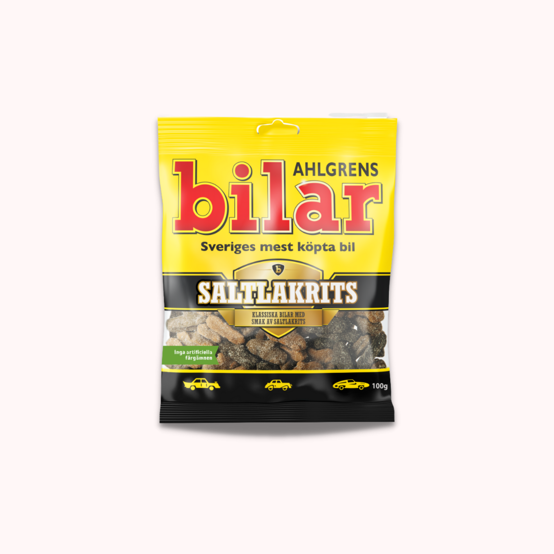 Ahlgrens Bilar Salty Licorice