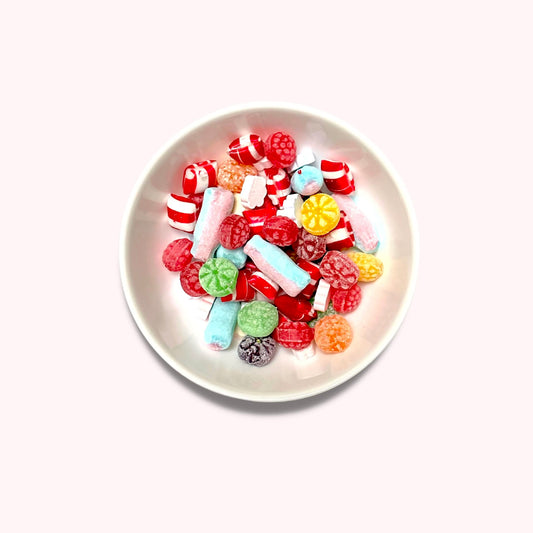 Fruity hard candy mix