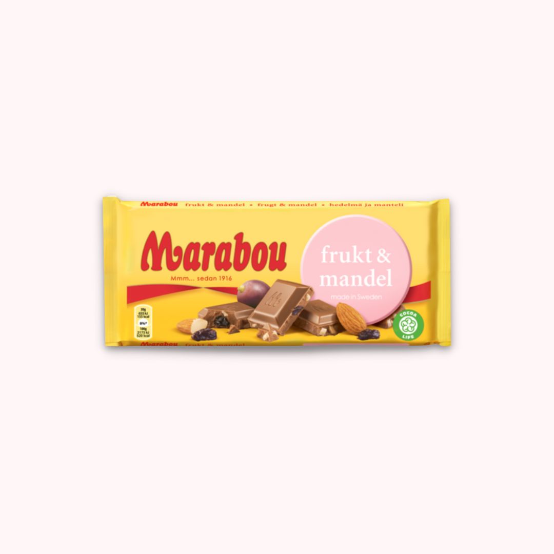 Marabou Frukt & Mandel (Almonds & Raisins)